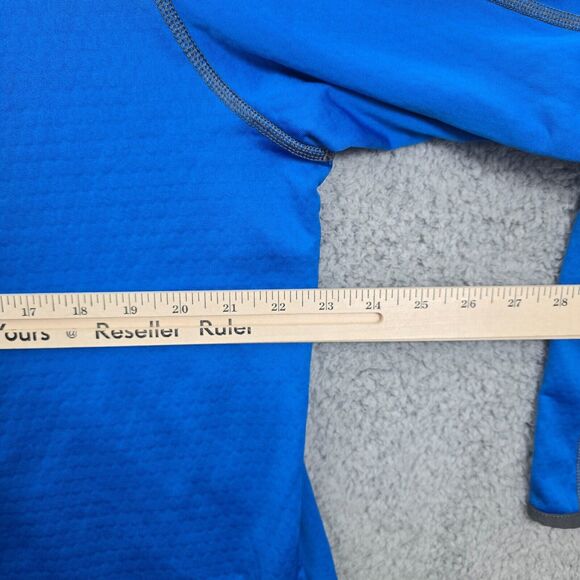 Eddie Bauer Men's Blue FreeHeat Quarter Zip Pullover Hiking Size L - Picture 11 of 12